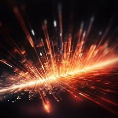 Colorful line line splash explosion. Abstract background