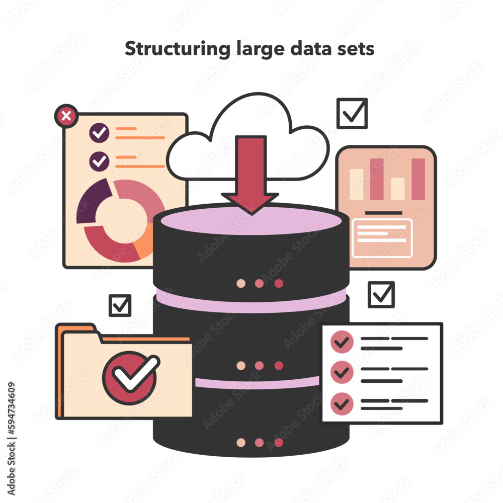 Poster bid data structuring. data science and optimization for machine