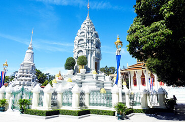 Silver Pagoda in Phnom Penh, Cambodia