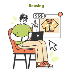 Zero waste movement. Upcycling or reuse of old things. Eco tips