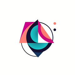 Abstract Geometric Logo | 2d Vector Icon