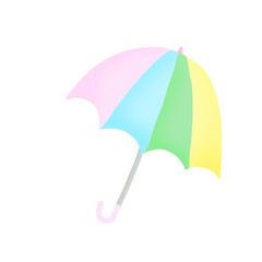 Umbrellas, colorful umbrellas, pastel, sun shade, rain cover, rain protection