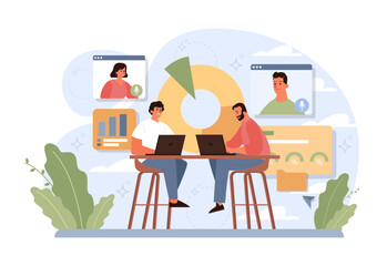 Employee performance management. Performance indicators and reports