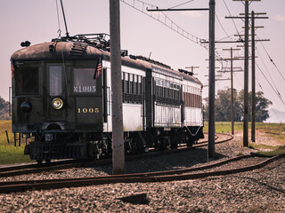 Vinatge Electric Train Suisun City, California