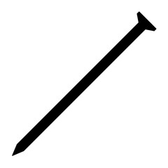 釘のシルエット