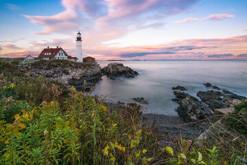 Fototapeta na wymiar Portland Head Light (Maine)