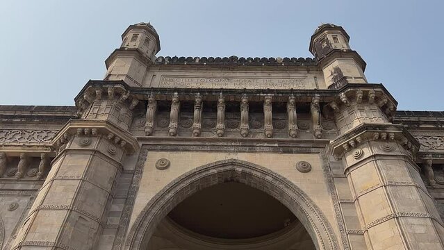 Gateway of India, tourist destination, Mumbai, 4k