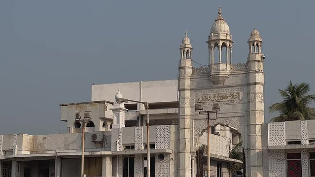 Haji Ali Dargah mosque in Mumbai, India, Maharashtra 4k