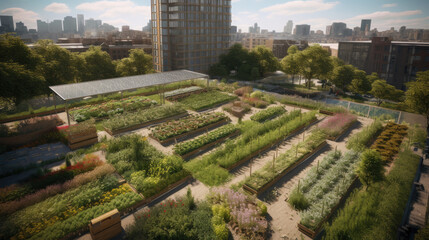 Urban farming and sustainable agriculture