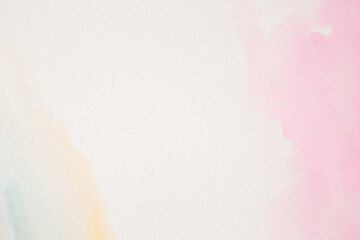 Top view of light purple waves on white isolated background