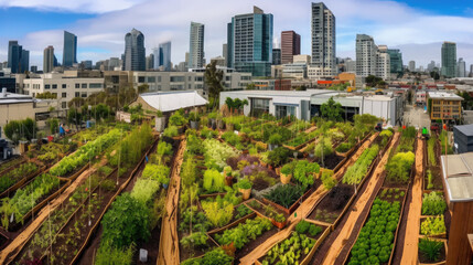 Urban farming and sustainable agriculture