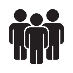 person group icon vector suitable for any purpose
