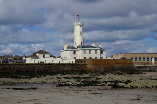 signal tower on Arbroath's coast