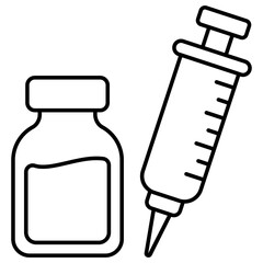 Premium download icon of vaccination 