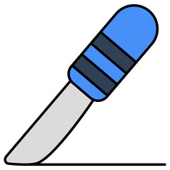 Perfect design icon of surgical knife