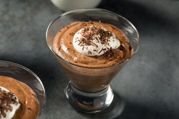 Sweet Rich Chocolate Mousse Dessert