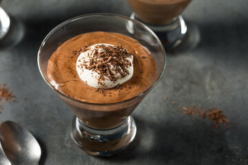 Sweet Rich Chocolate Mousse Dessert
