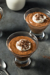 Sweet Rich Chocolate Mousse Dessert