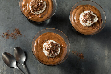 Sweet Rich Chocolate Mousse Dessert