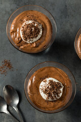 Sweet Rich Chocolate Mousse Dessert