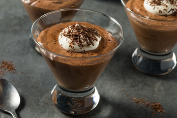 Sweet Rich Chocolate Mousse Dessert