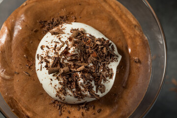 Sweet Rich Chocolate Mousse Dessert