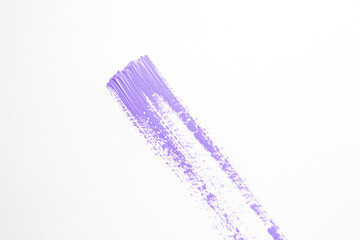 above view purple paint on white surface art horizontal exhibition photo artist painting color