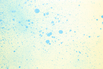 above view white surface with blue paints painting photo artist color dust art