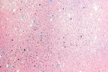 above view white surface with pink paints dust paint painting artist horizontal photo art color