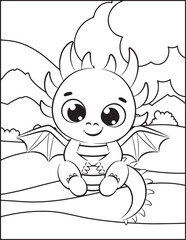 Dragon Coloring Pages For Kids