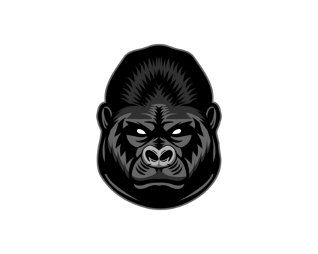 Gorilla Head 