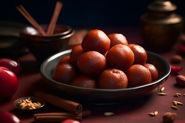 Gulab Jamun, Indian Cuisine, Dessert