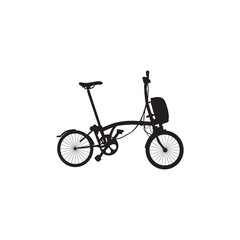 Fototapeta premium bicycle silhouette vector illustration art