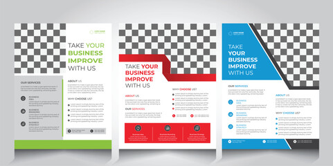 corporate business flyer design