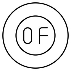 on off button icon