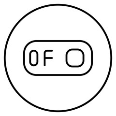on off button icon