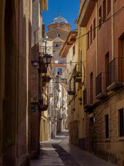 Fototapeta premium Paseando por las calles de Alcañiz (Teruel-España)