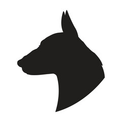 Dog Silhouette Vector Art, Icons design