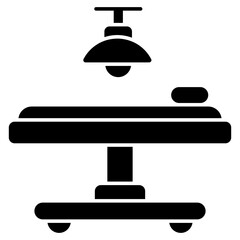 An icon design of operation theater 