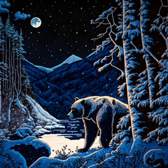 Canadian Rockies Wildlife: Bears and Peaks