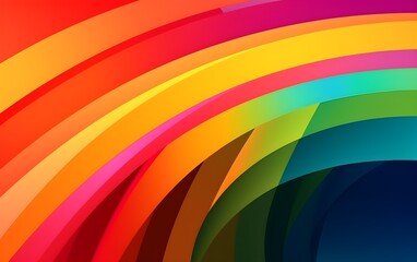 Obraz premium Abstract Rainbow Background
