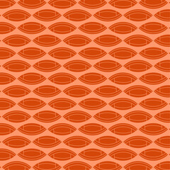 Pattern circles abstract shape orange concept background vector