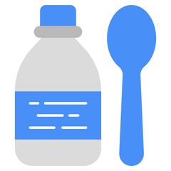 Perfect design icon of syrup bottlPerfect design icon of syrup bottlee
