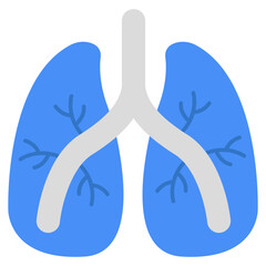 Premium download icon of lungs