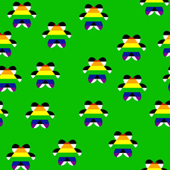 Straight Allies pride flag. LGBT community flag