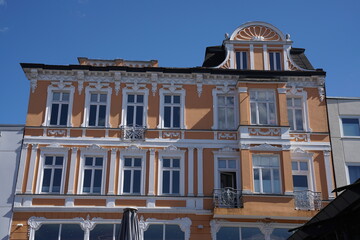 Herford Altstadt renovierte Fassade Gründerzeit