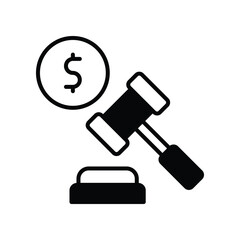 Law icon Stock Illustration.