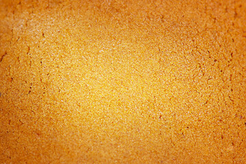 Gingerbread texture macro photo. Gingerbread as a background.