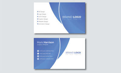 corporate business Card design vector business card simple and clean business card mordern and creative business card unique and professional business card vissiting card layout design template