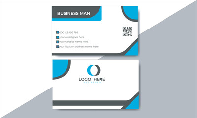 Creative and Clean Business Card Template and design